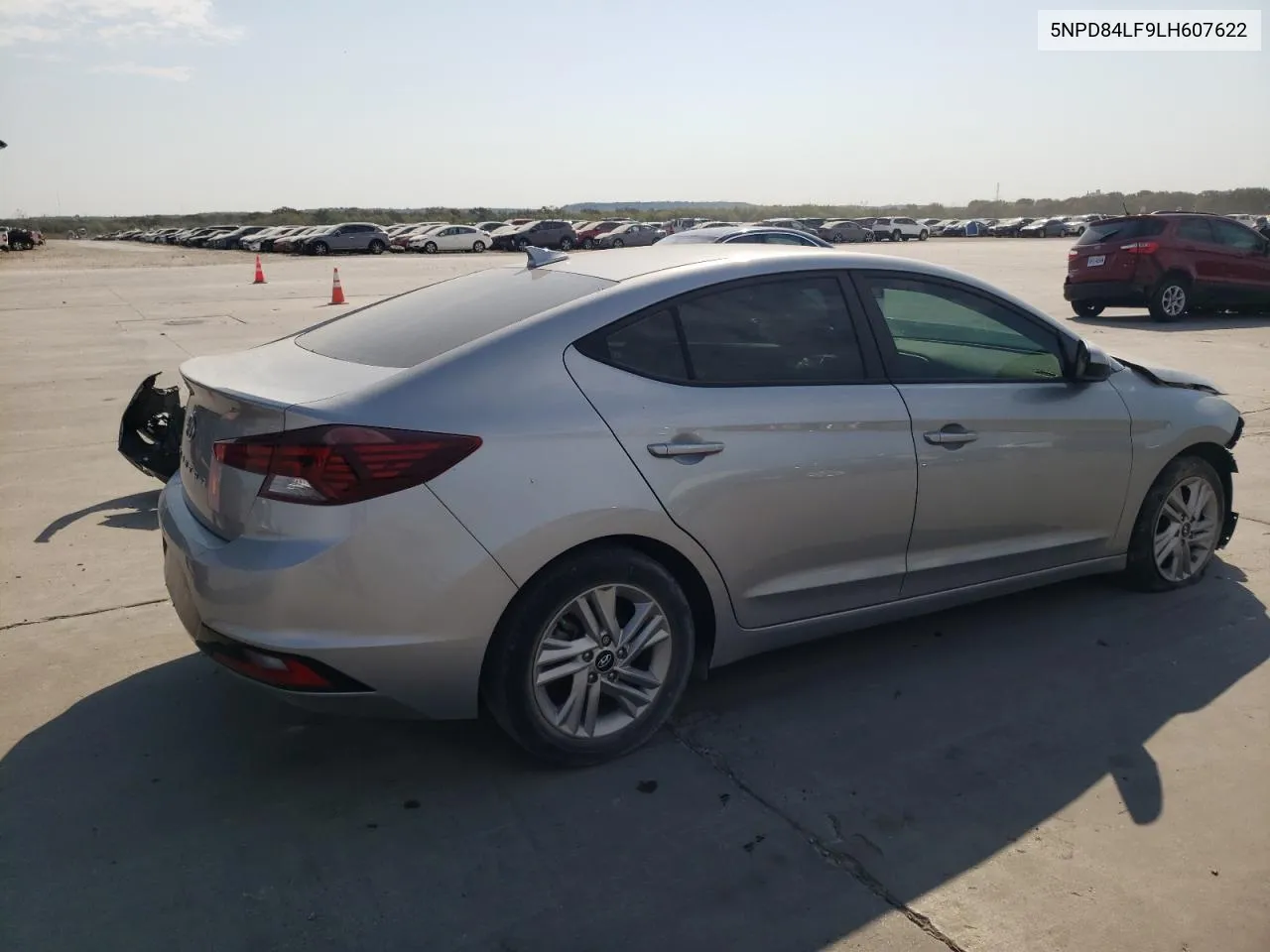 2020 Hyundai Elantra Sel VIN: 5NPD84LF9LH607622 Lot: 75229914