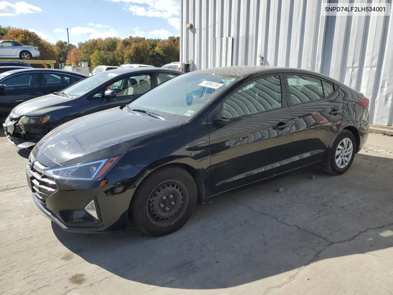 5NPD74LF2LH534001 2020 Hyundai Elantra Se