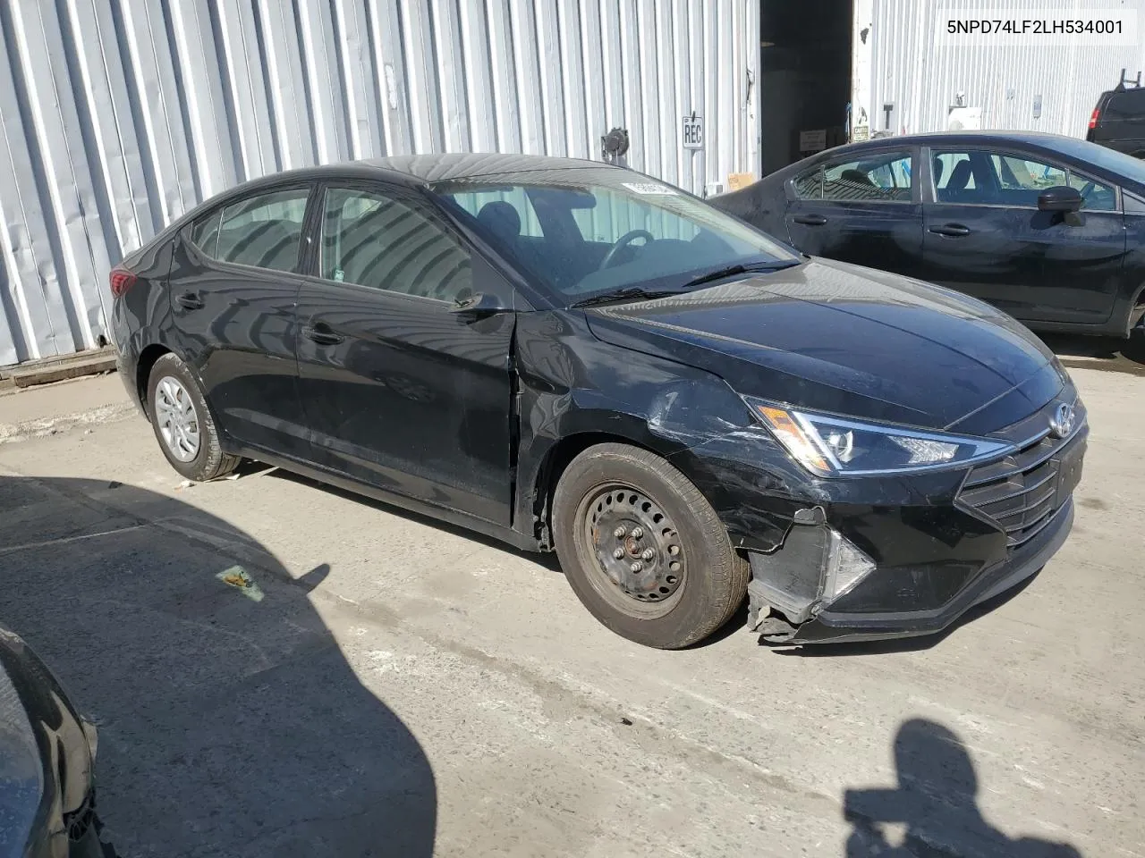 5NPD74LF2LH534001 2020 Hyundai Elantra Se