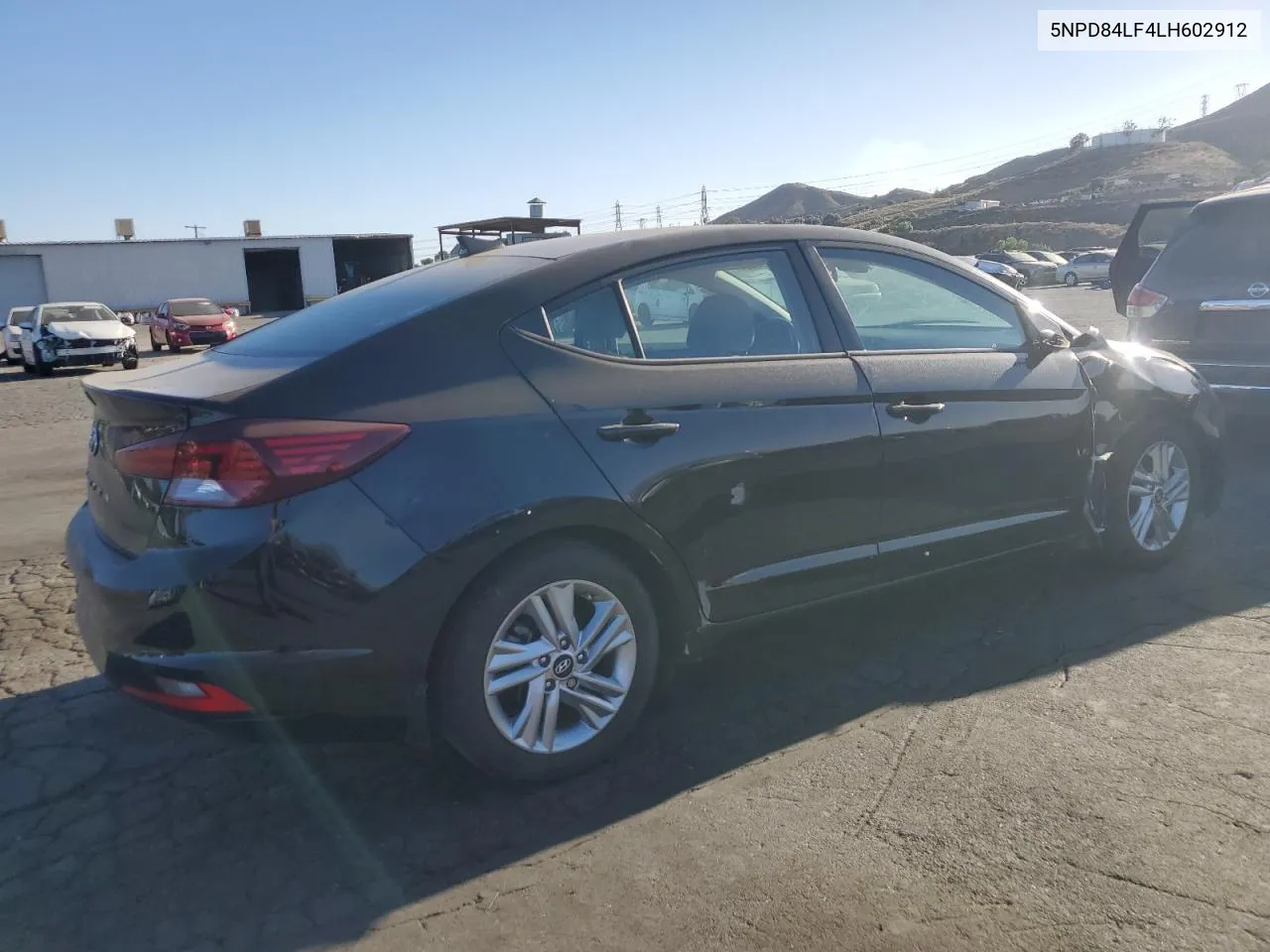 2020 Hyundai Elantra Sel VIN: 5NPD84LF4LH602912 Lot: 75772064