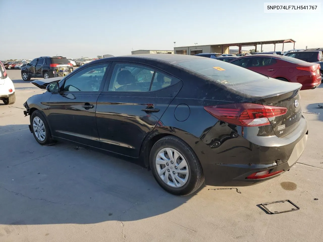 2020 Hyundai Elantra Se VIN: 5NPD74LF7LH541767 Lot: 75893814