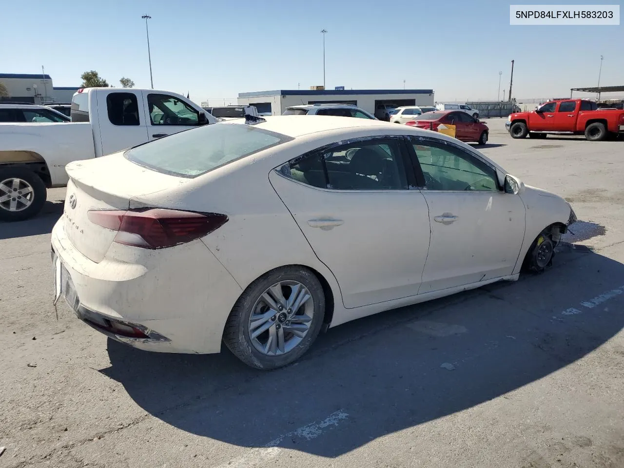 2020 Hyundai Elantra Sel VIN: 5NPD84LFXLH583203 Lot: 76033994