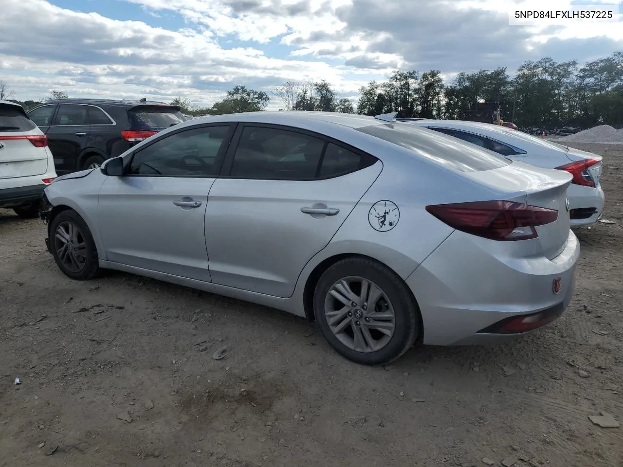 2020 Hyundai Elantra Sel VIN: 5NPD84LFXLH537225 Lot: 76043664