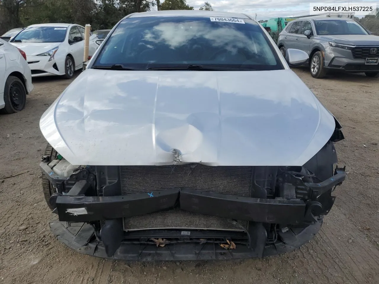 5NPD84LFXLH537225 2020 Hyundai Elantra Sel