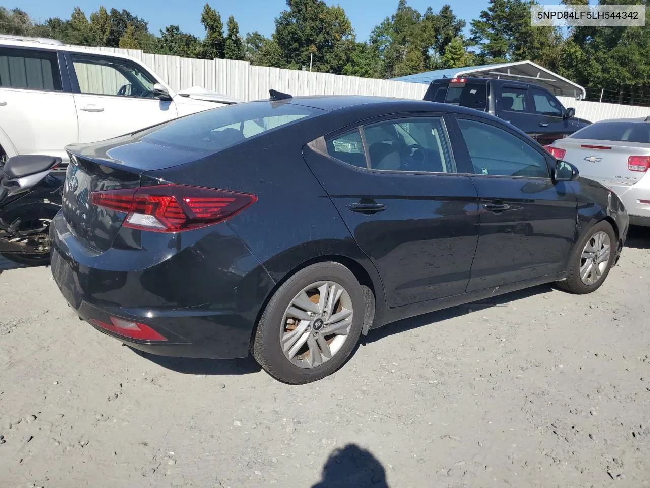 2020 Hyundai Elantra Sel VIN: 5NPD84LF5LH544342 Lot: 76054814