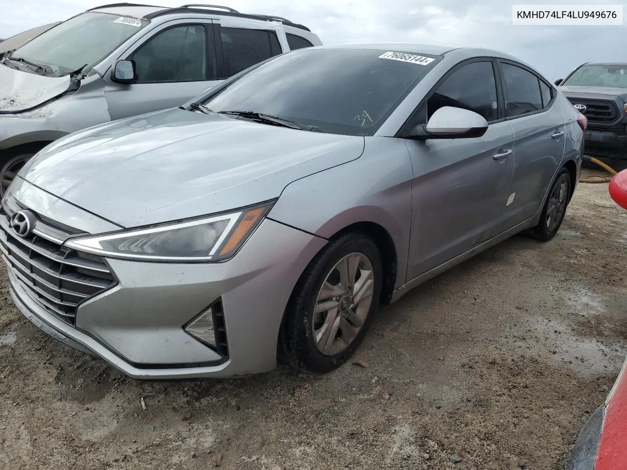 2020 Hyundai Elantra Se VIN: KMHD74LF4LU949676 Lot: 76065144