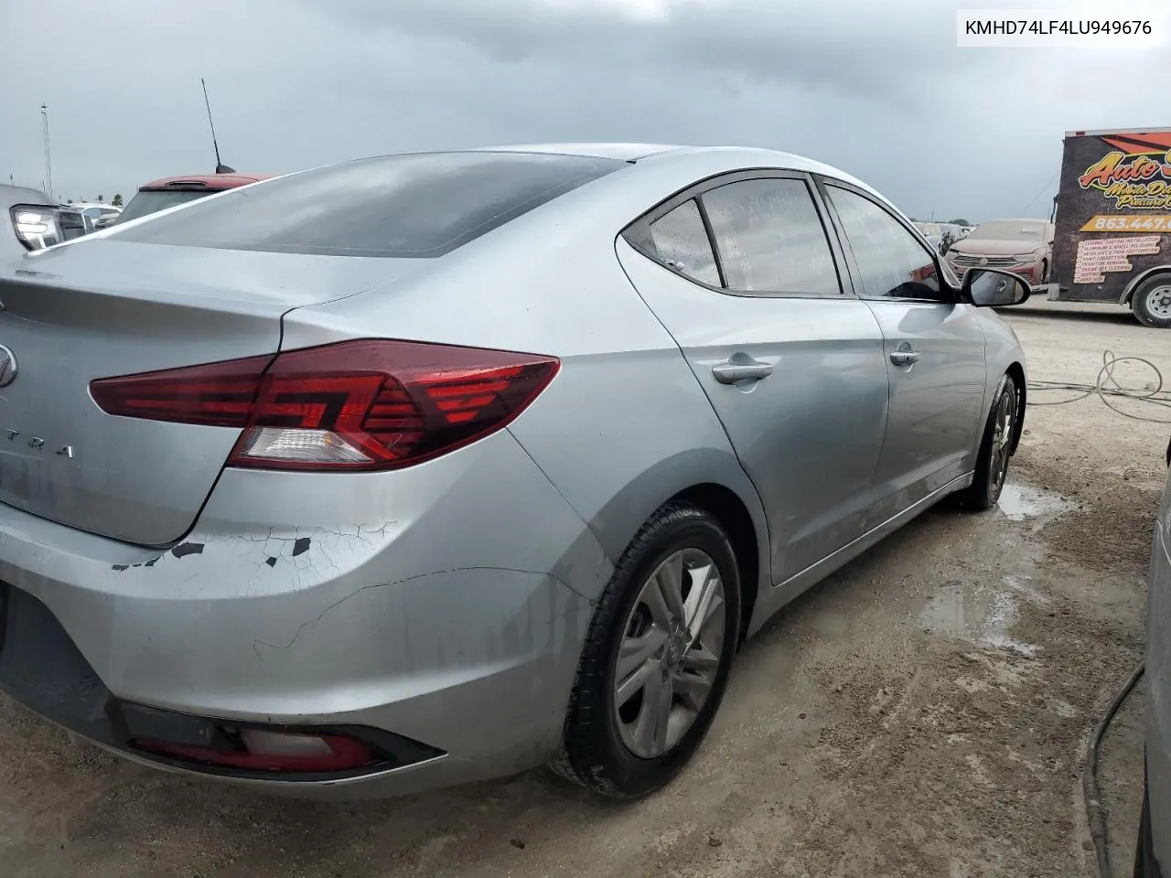 2020 Hyundai Elantra Se VIN: KMHD74LF4LU949676 Lot: 76065144