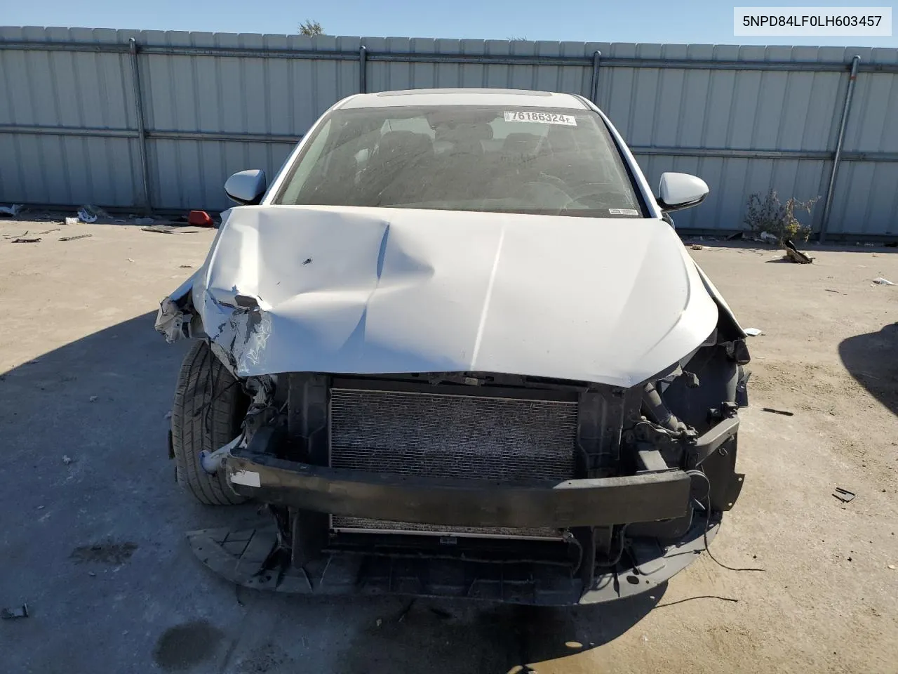 2020 Hyundai Elantra Sel VIN: 5NPD84LF0LH603457 Lot: 76186324