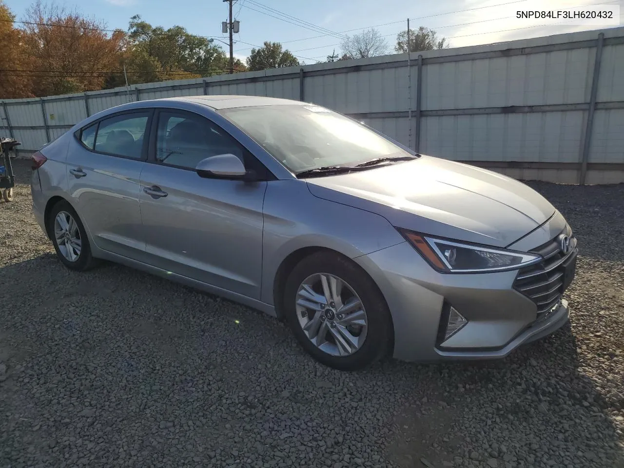 5NPD84LF3LH620432 2020 Hyundai Elantra Sel