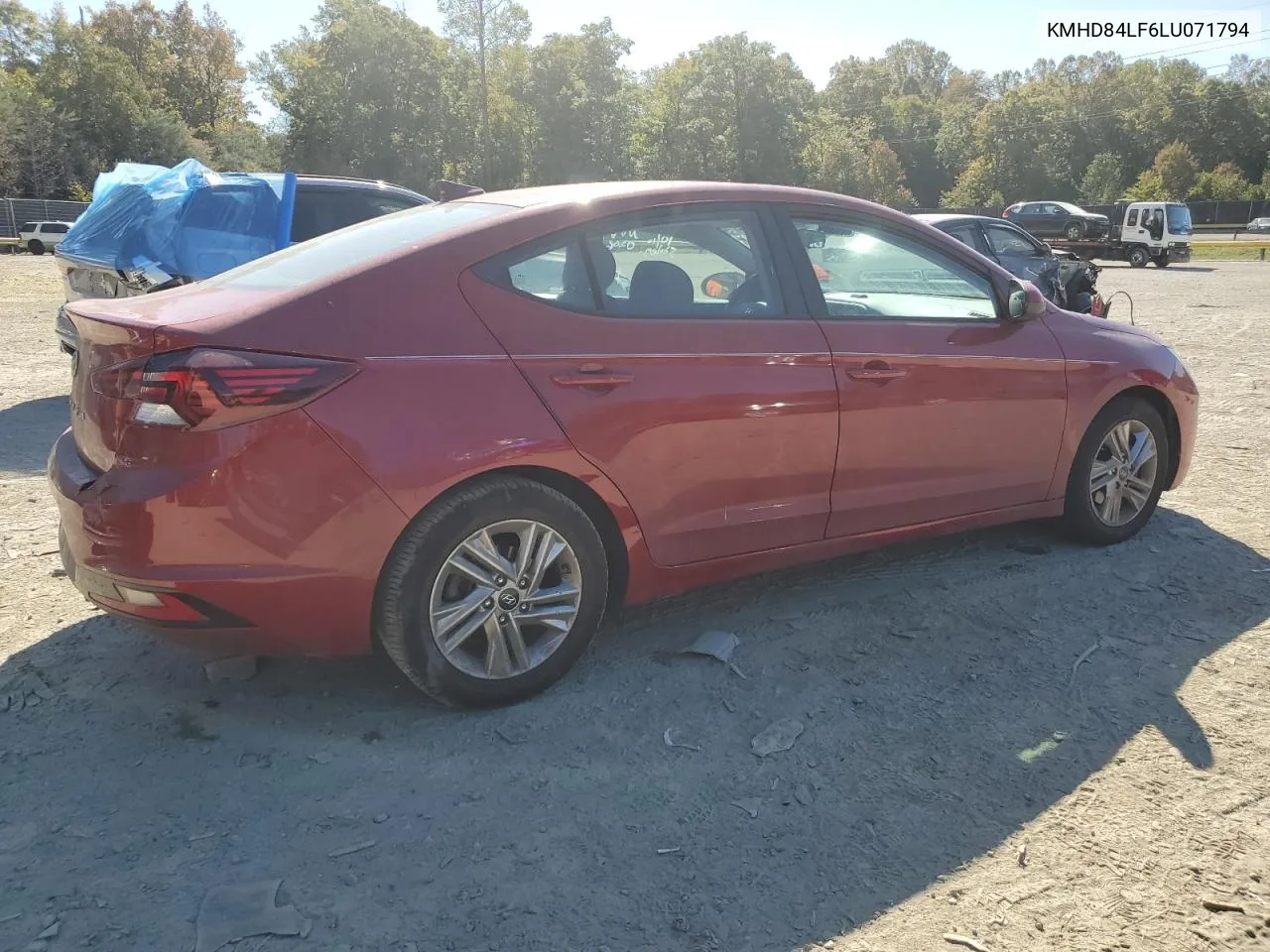 KMHD84LF6LU071794 2020 Hyundai Elantra Sel