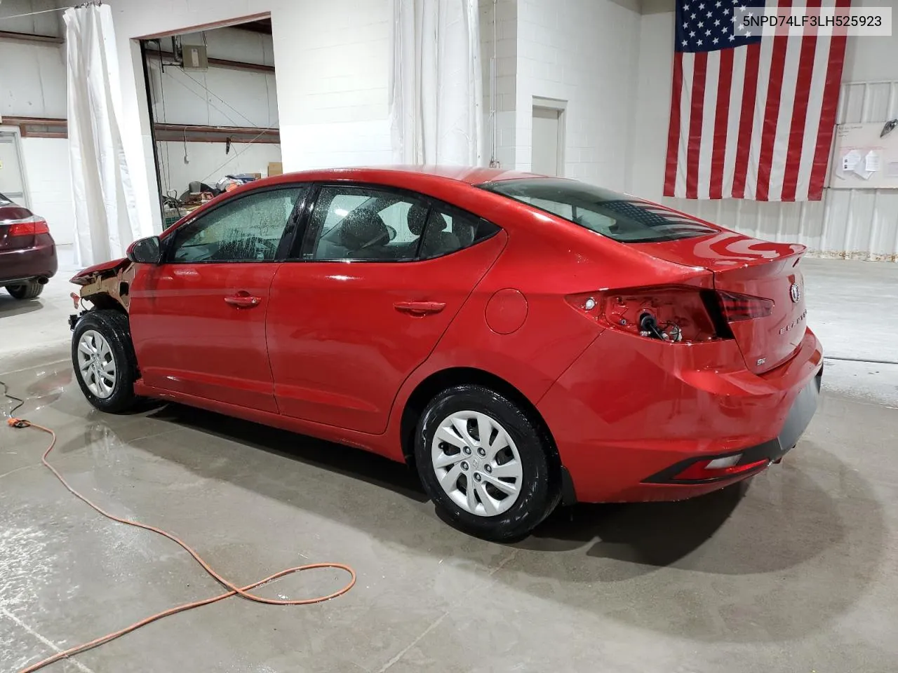 2020 Hyundai Elantra Se VIN: 5NPD74LF3LH525923 Lot: 76768114