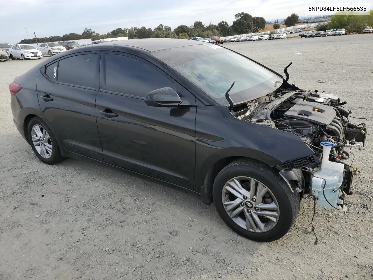 2020 Hyundai Elantra Sel VIN: 5NPD84LF5LH566535 Lot: 76770314