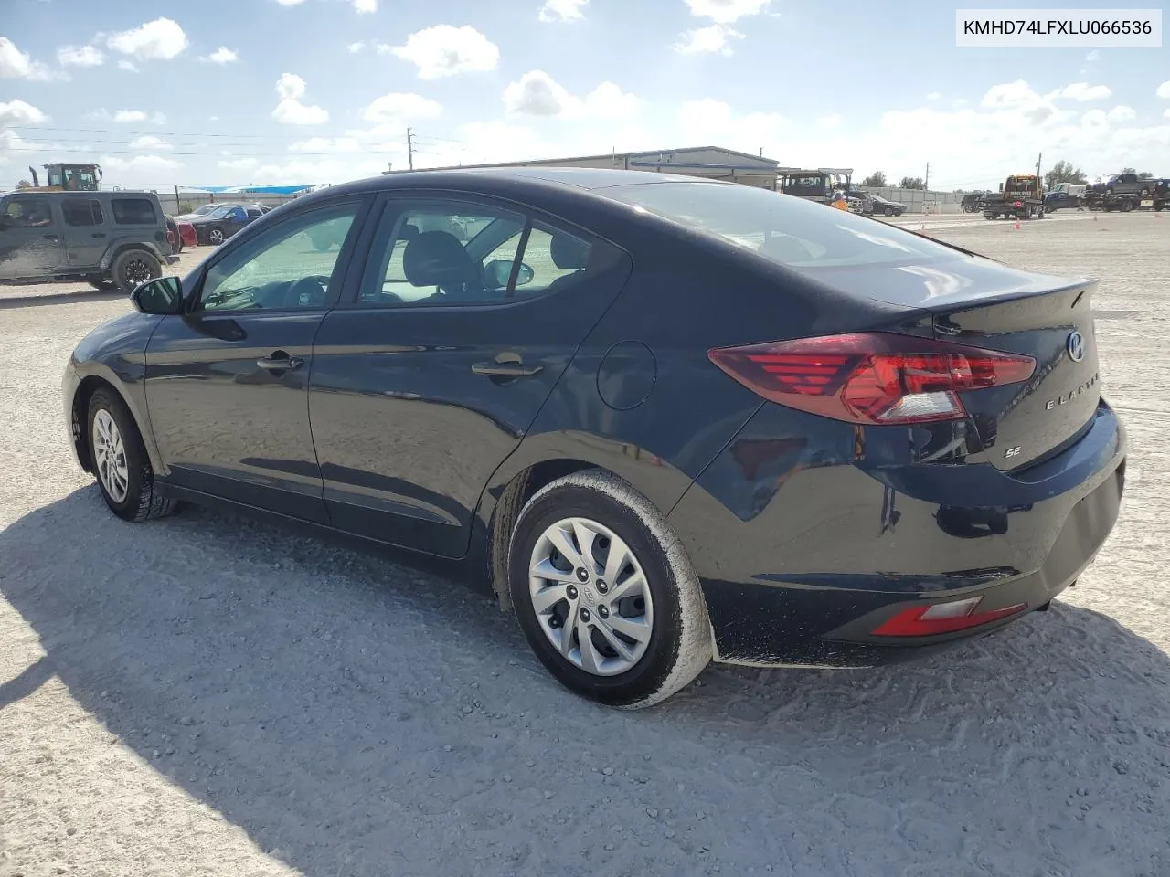 2020 Hyundai Elantra Se VIN: KMHD74LFXLU066536 Lot: 76834024