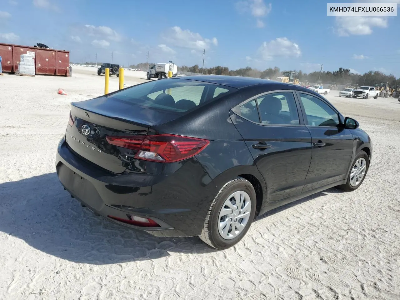 2020 Hyundai Elantra Se VIN: KMHD74LFXLU066536 Lot: 76834024