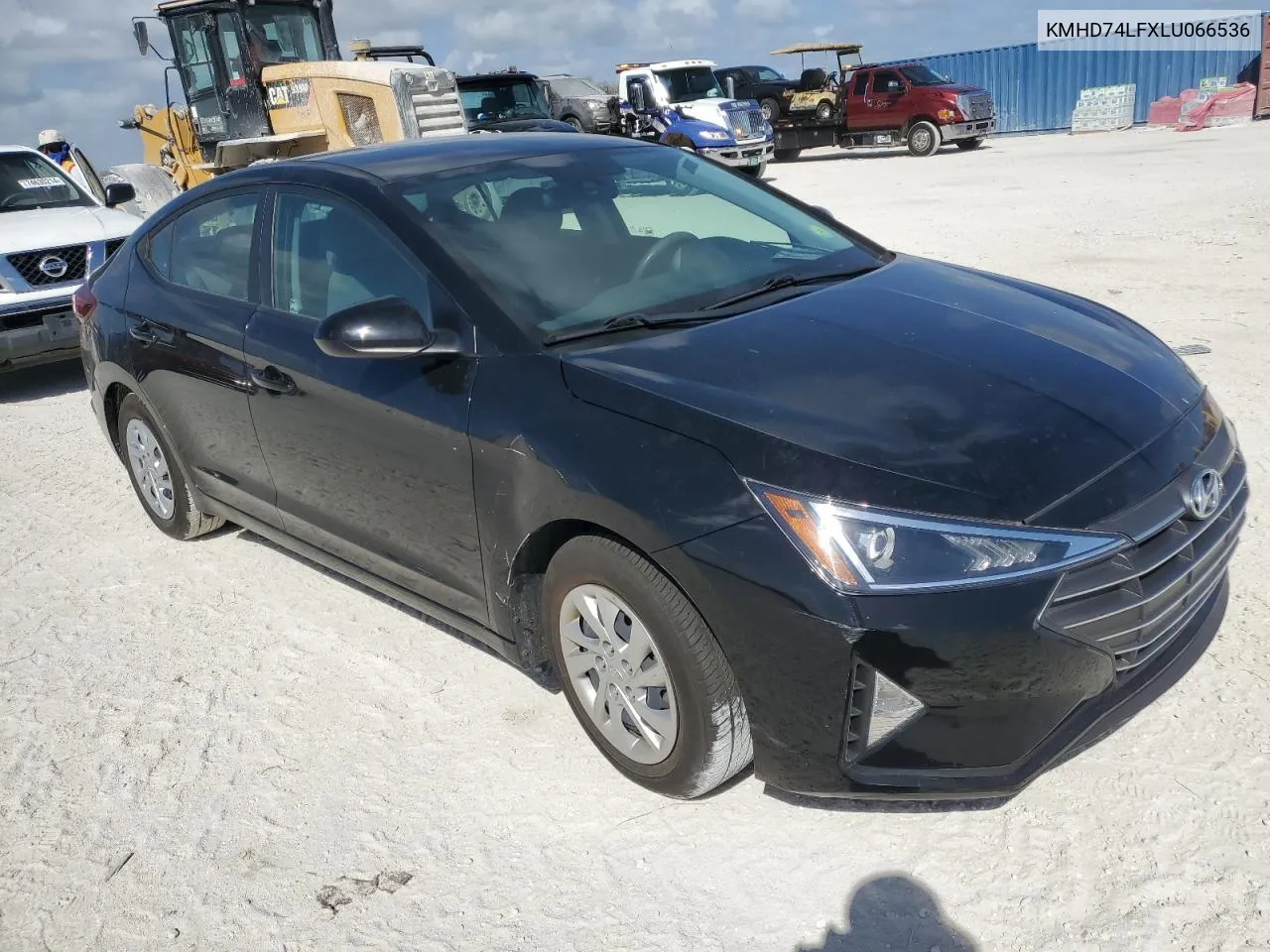 2020 Hyundai Elantra Se VIN: KMHD74LFXLU066536 Lot: 76834024