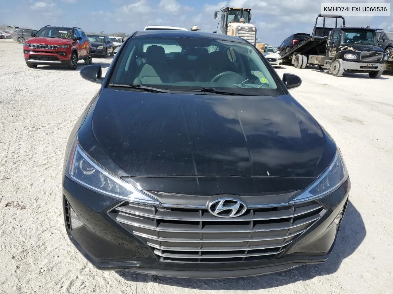 KMHD74LFXLU066536 2020 Hyundai Elantra Se