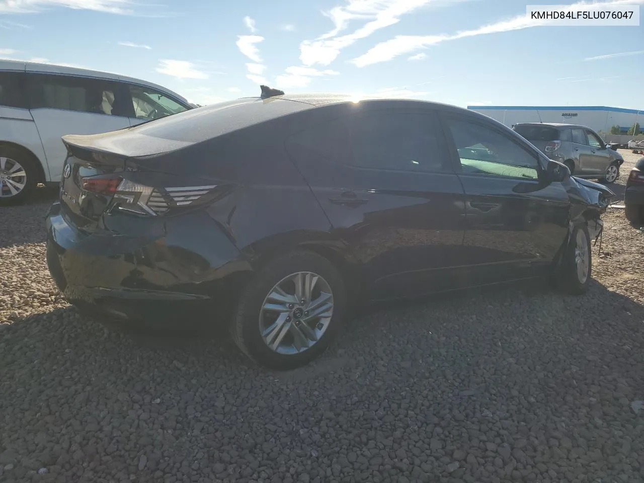 2020 Hyundai Elantra Sel VIN: KMHD84LF5LU076047 Lot: 76962184