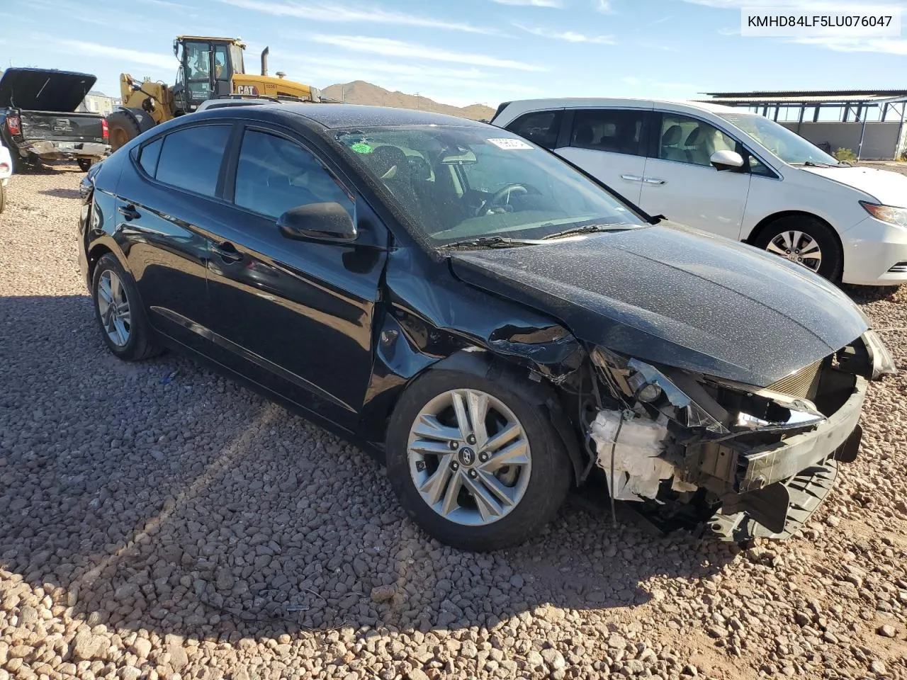 2020 Hyundai Elantra Sel VIN: KMHD84LF5LU076047 Lot: 76962184