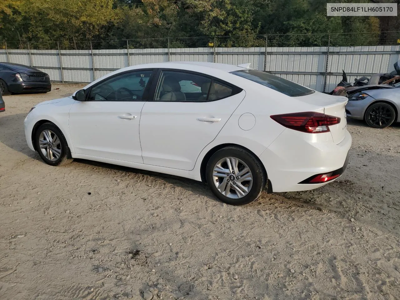 2020 Hyundai Elantra Sel VIN: 5NPD84LF1LH605170 Lot: 77085824