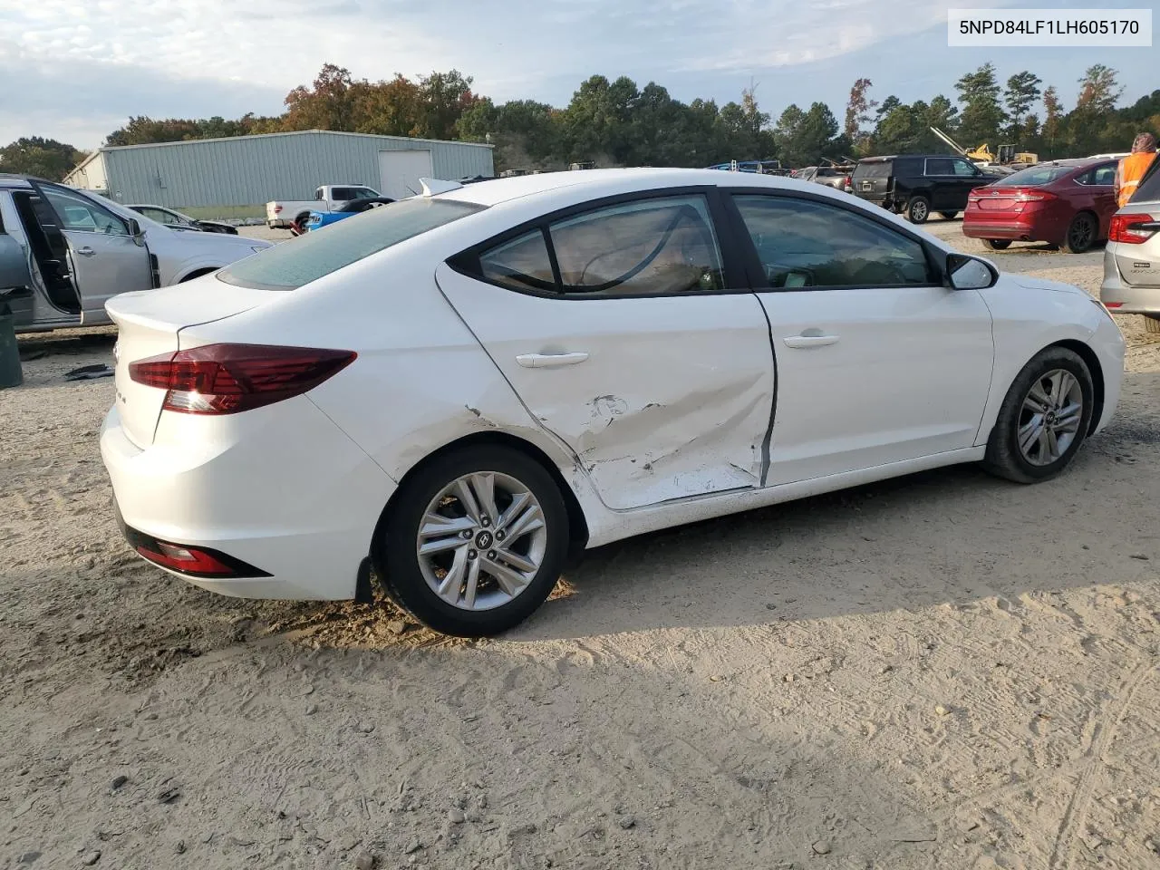 2020 Hyundai Elantra Sel VIN: 5NPD84LF1LH605170 Lot: 77085824