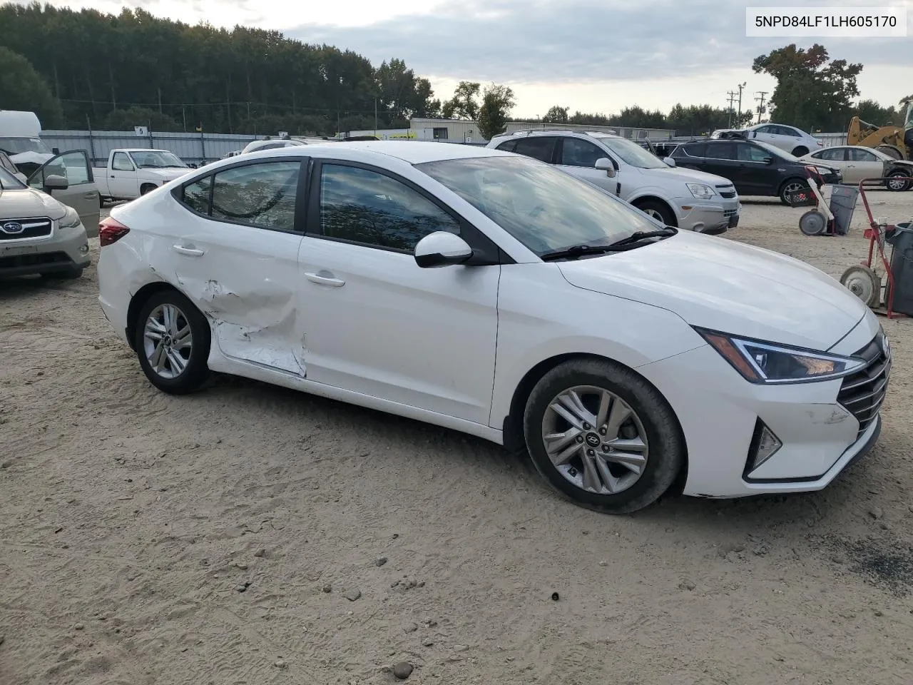 2020 Hyundai Elantra Sel VIN: 5NPD84LF1LH605170 Lot: 77085824