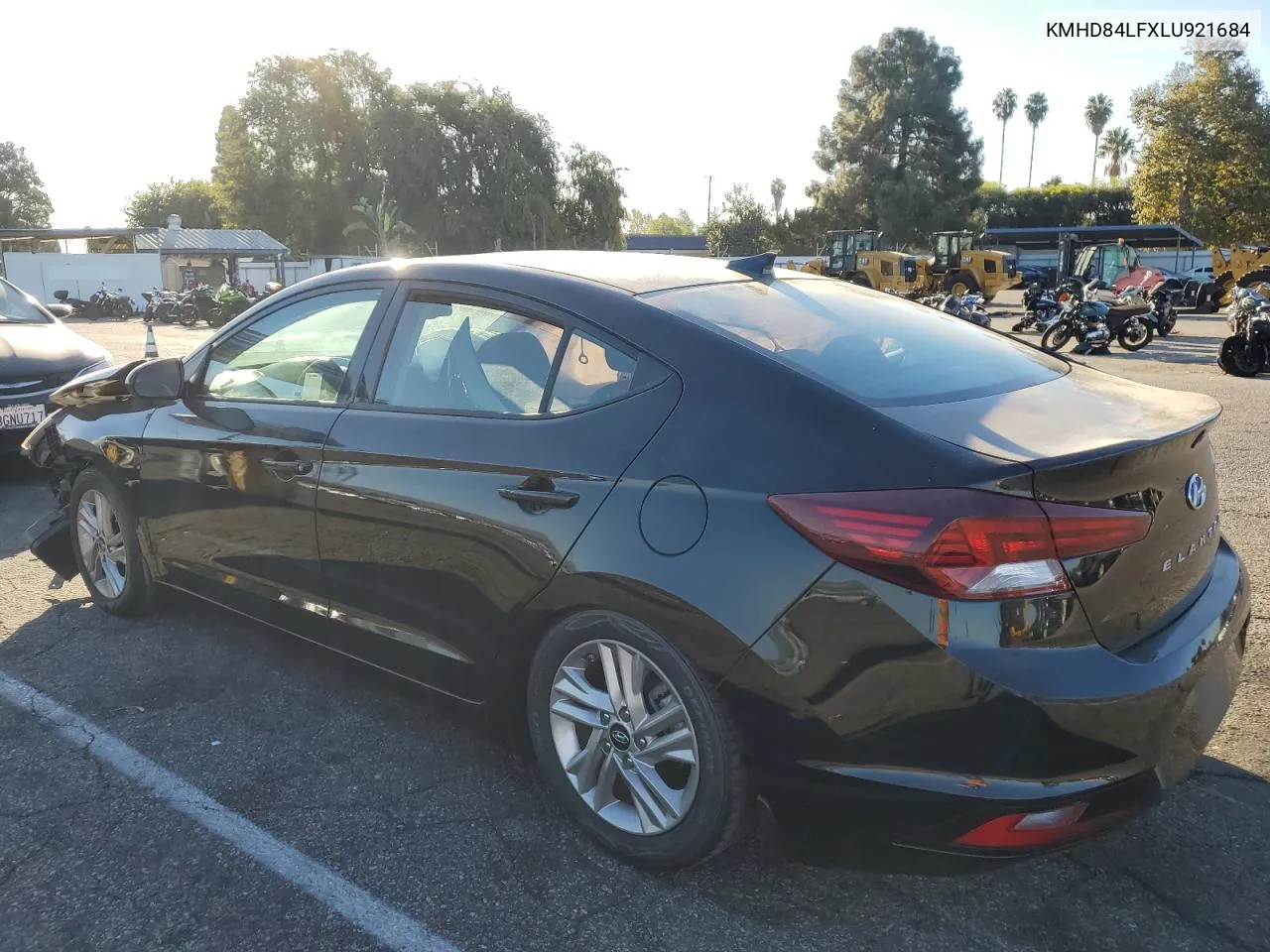 2020 Hyundai Elantra Sel VIN: KMHD84LFXLU921684 Lot: 77149084