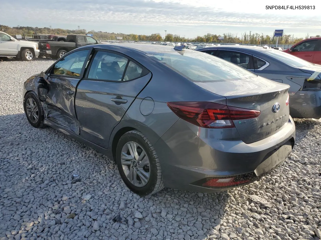 2020 Hyundai Elantra Sel VIN: 5NPD84LF4LH539813 Lot: 77253794