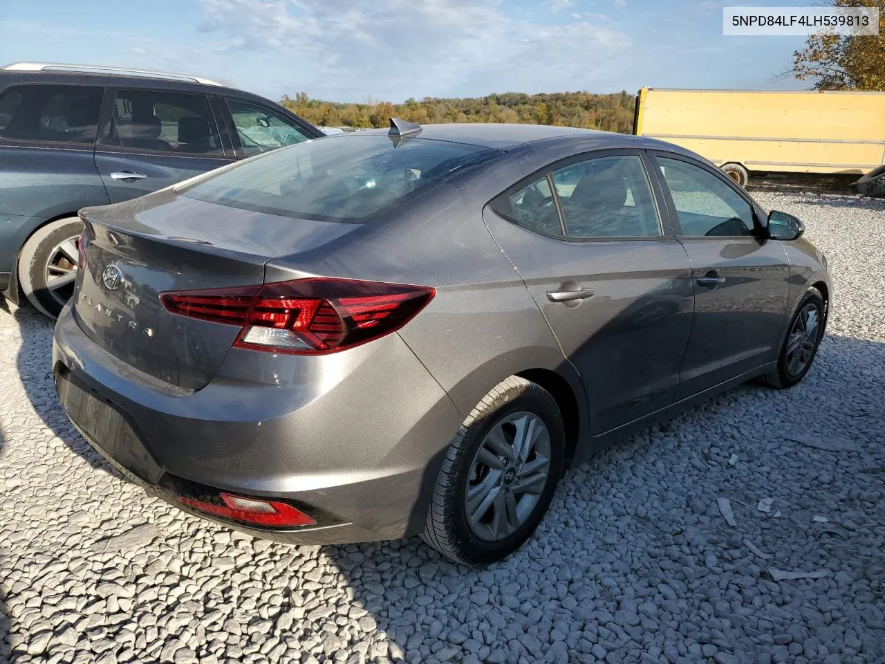 2020 Hyundai Elantra Sel VIN: 5NPD84LF4LH539813 Lot: 77253794