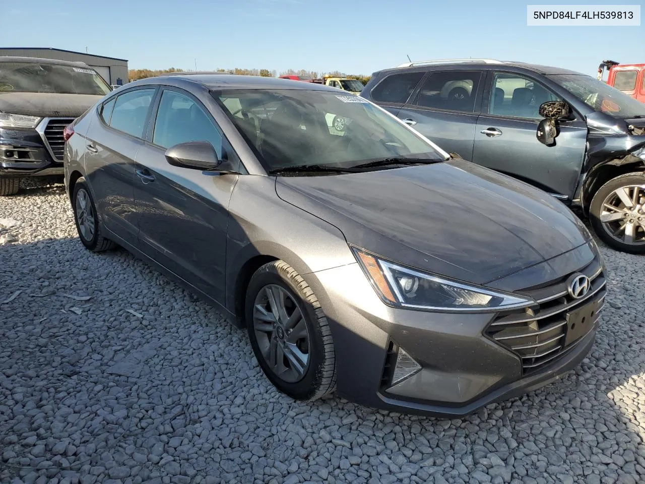 2020 Hyundai Elantra Sel VIN: 5NPD84LF4LH539813 Lot: 77253794