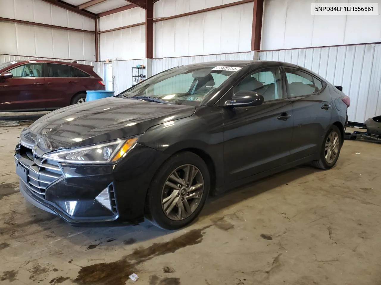 2020 Hyundai Elantra Sel VIN: 5NPD84LF1LH556861 Lot: 77482414