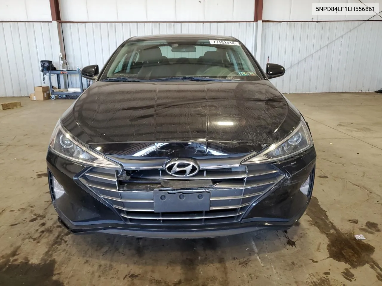 2020 Hyundai Elantra Sel VIN: 5NPD84LF1LH556861 Lot: 77482414