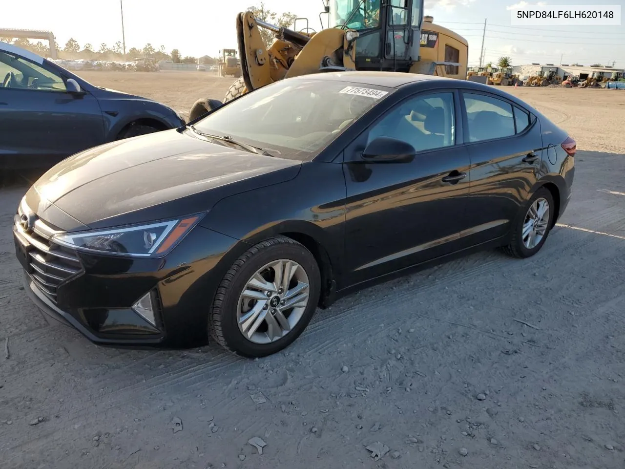 2020 Hyundai Elantra Sel VIN: 5NPD84LF6LH620148 Lot: 77573494