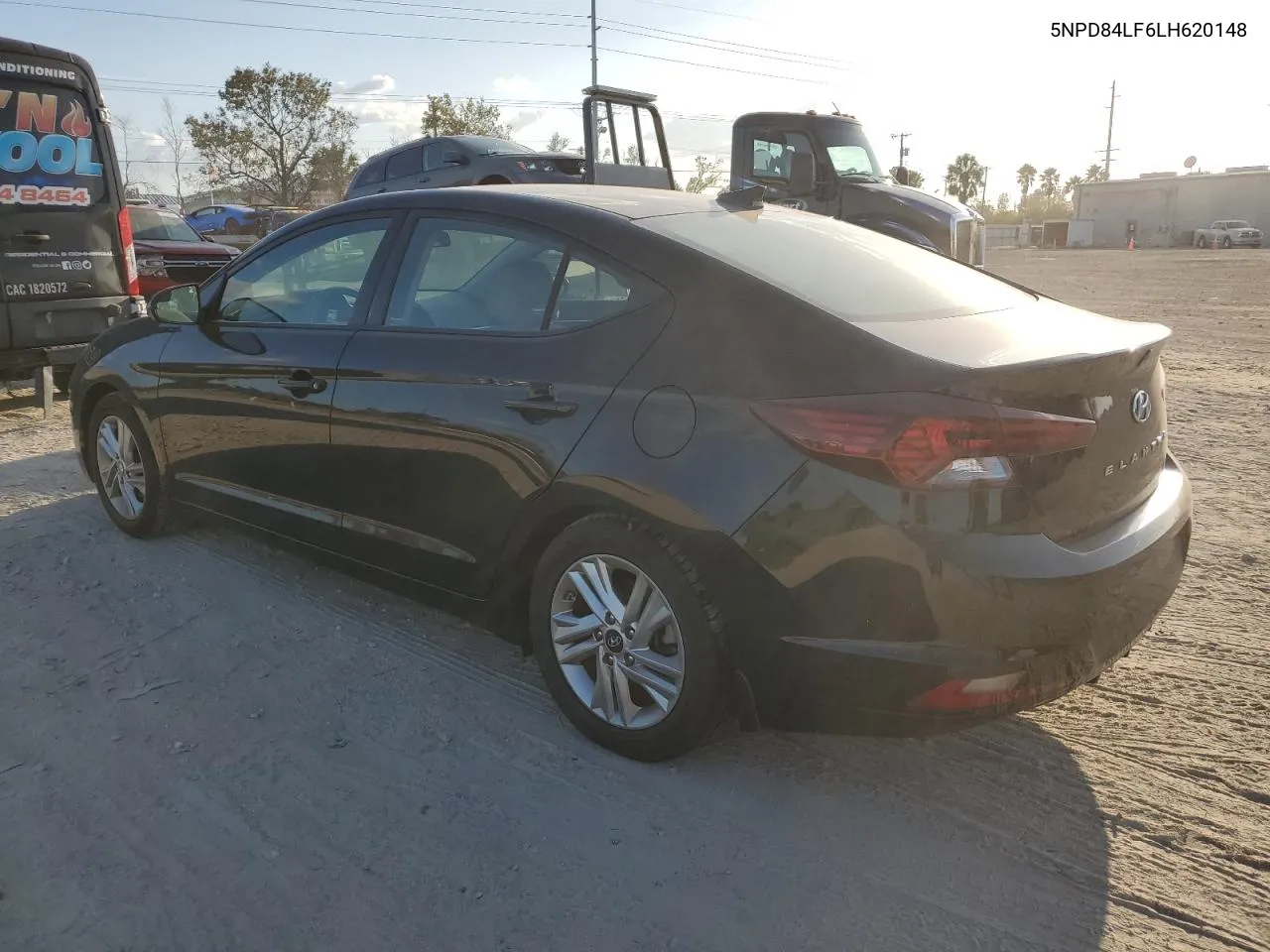 2020 Hyundai Elantra Sel VIN: 5NPD84LF6LH620148 Lot: 77573494