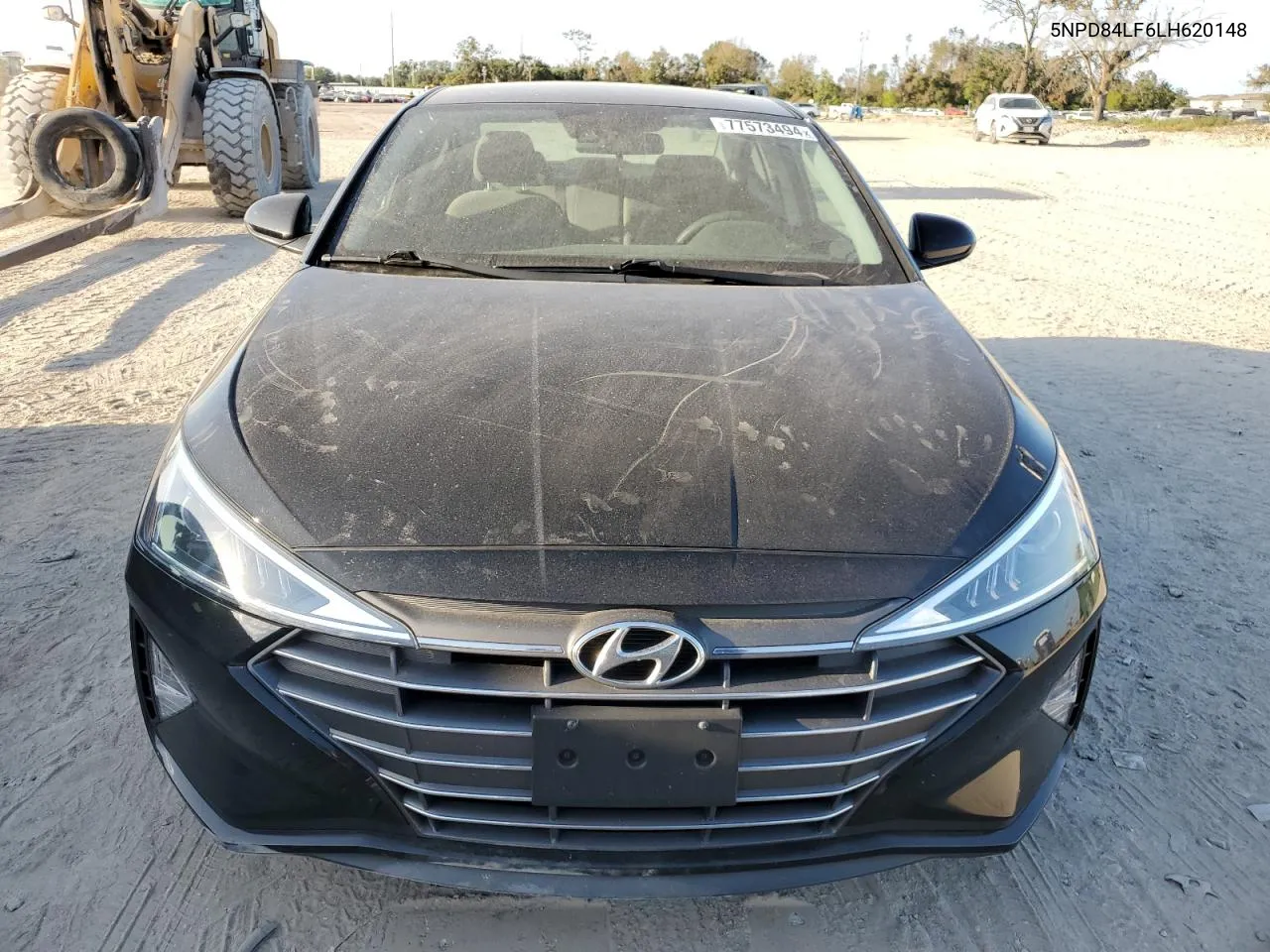 2020 Hyundai Elantra Sel VIN: 5NPD84LF6LH620148 Lot: 77573494