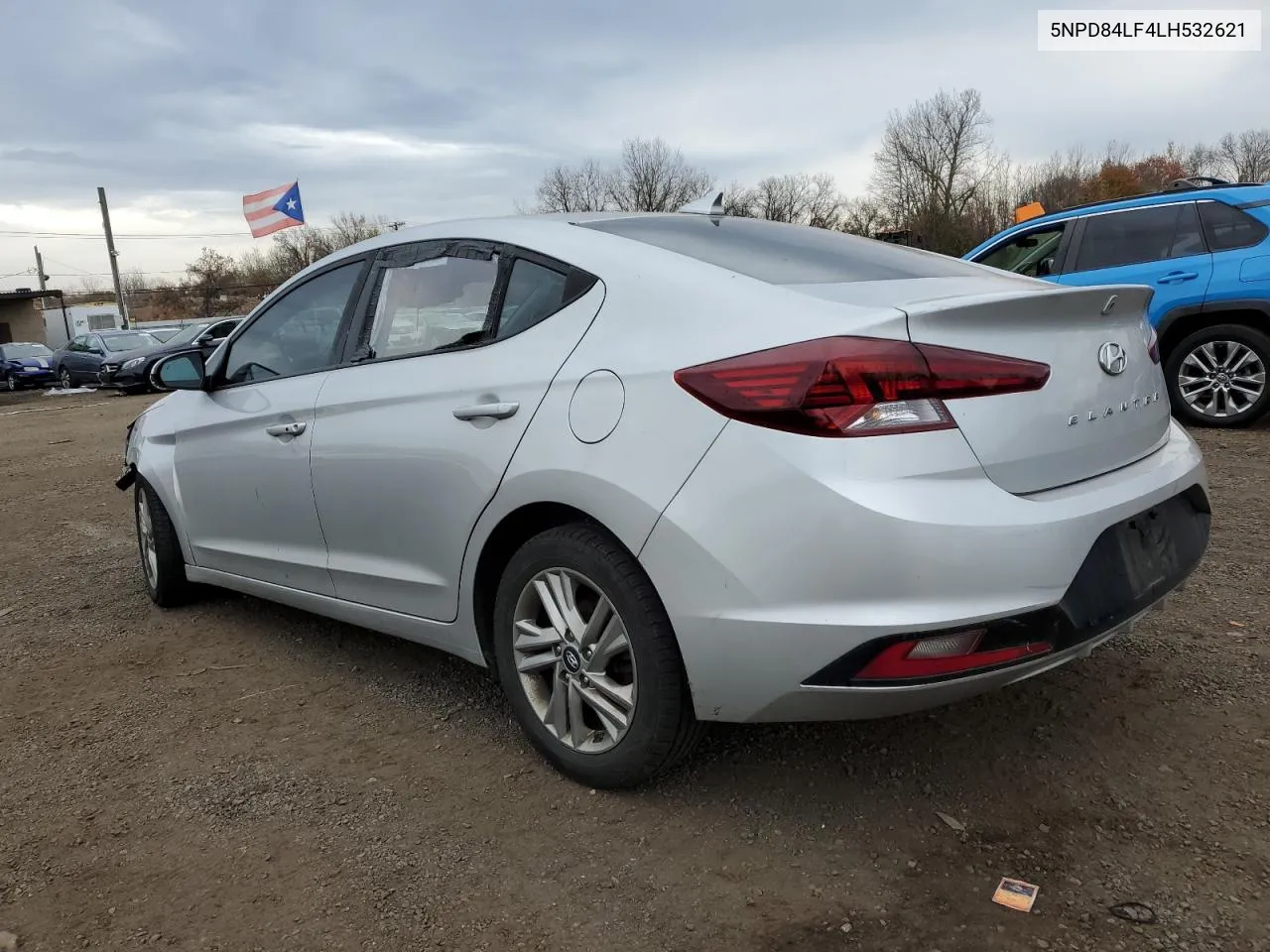 2020 Hyundai Elantra Sel VIN: 5NPD84LF4LH532621 Lot: 77602754