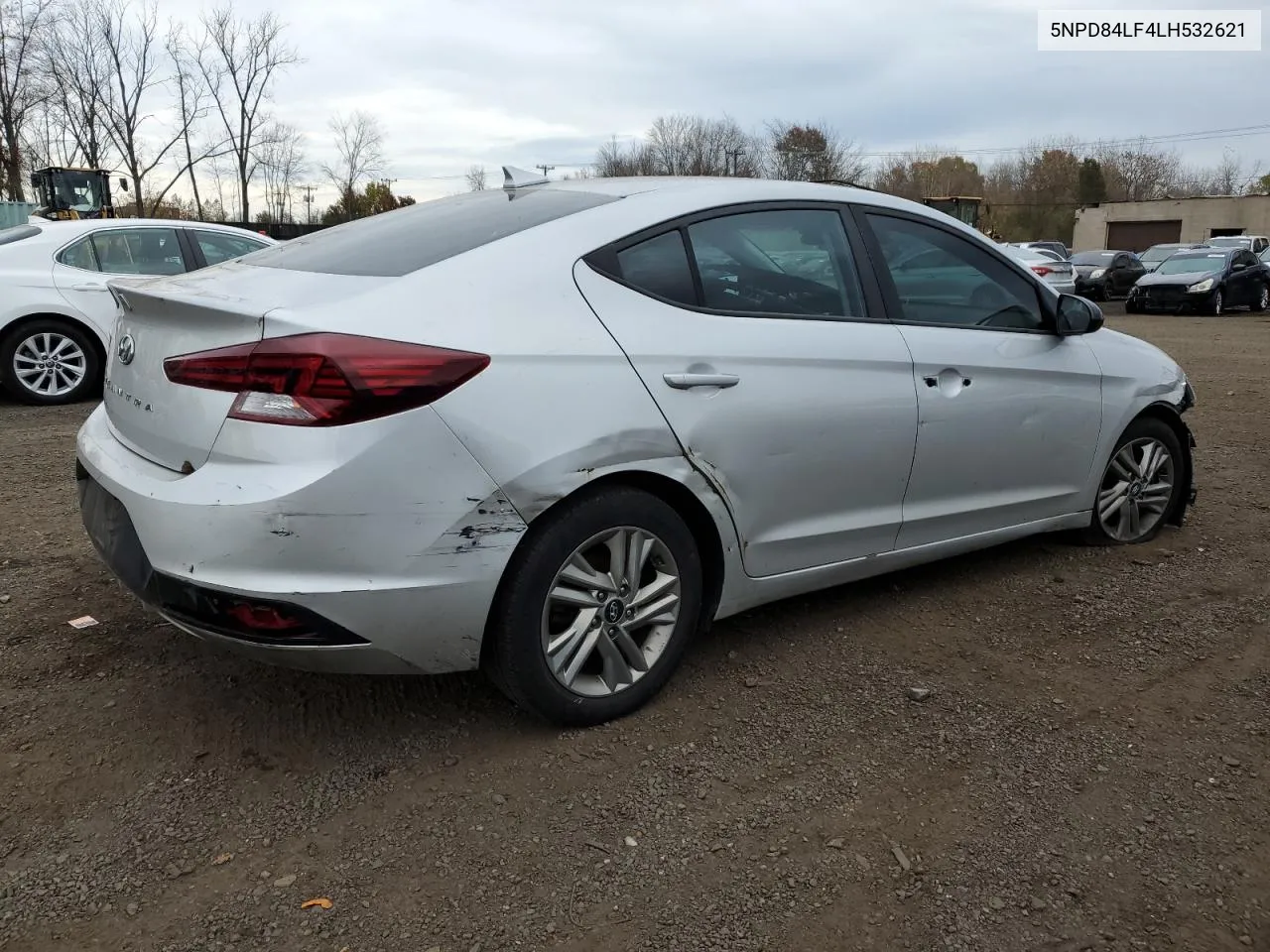 2020 Hyundai Elantra Sel VIN: 5NPD84LF4LH532621 Lot: 77602754