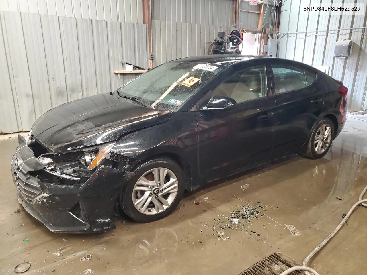 2020 Hyundai Elantra Sel VIN: 5NPD84LF8LH629529 Lot: 77820244