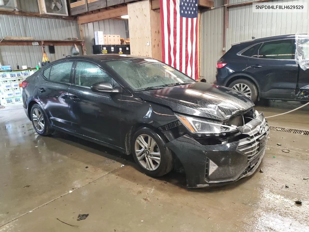 2020 Hyundai Elantra Sel VIN: 5NPD84LF8LH629529 Lot: 77820244