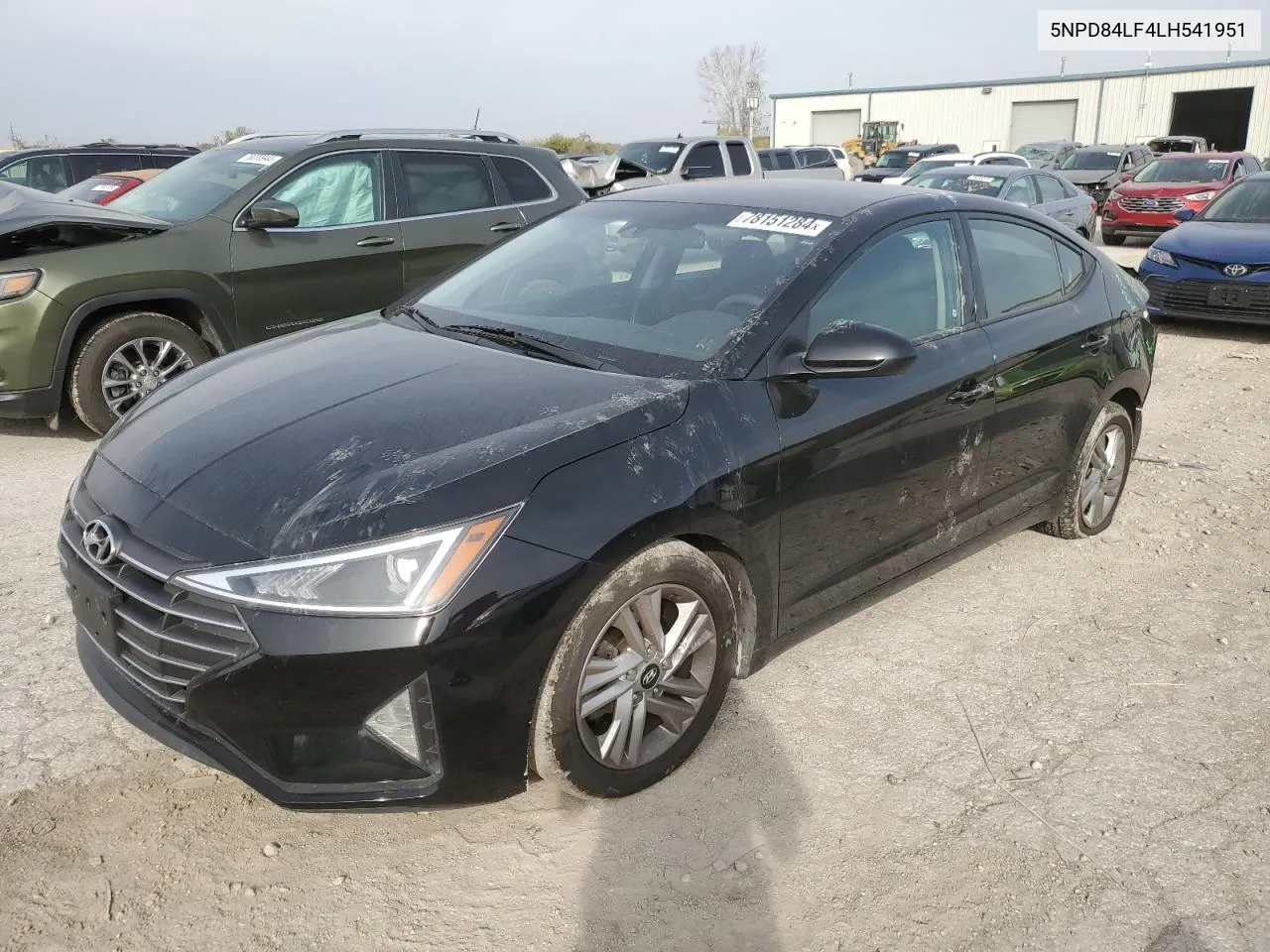 2020 Hyundai Elantra Sel VIN: 5NPD84LF4LH541951 Lot: 78151284