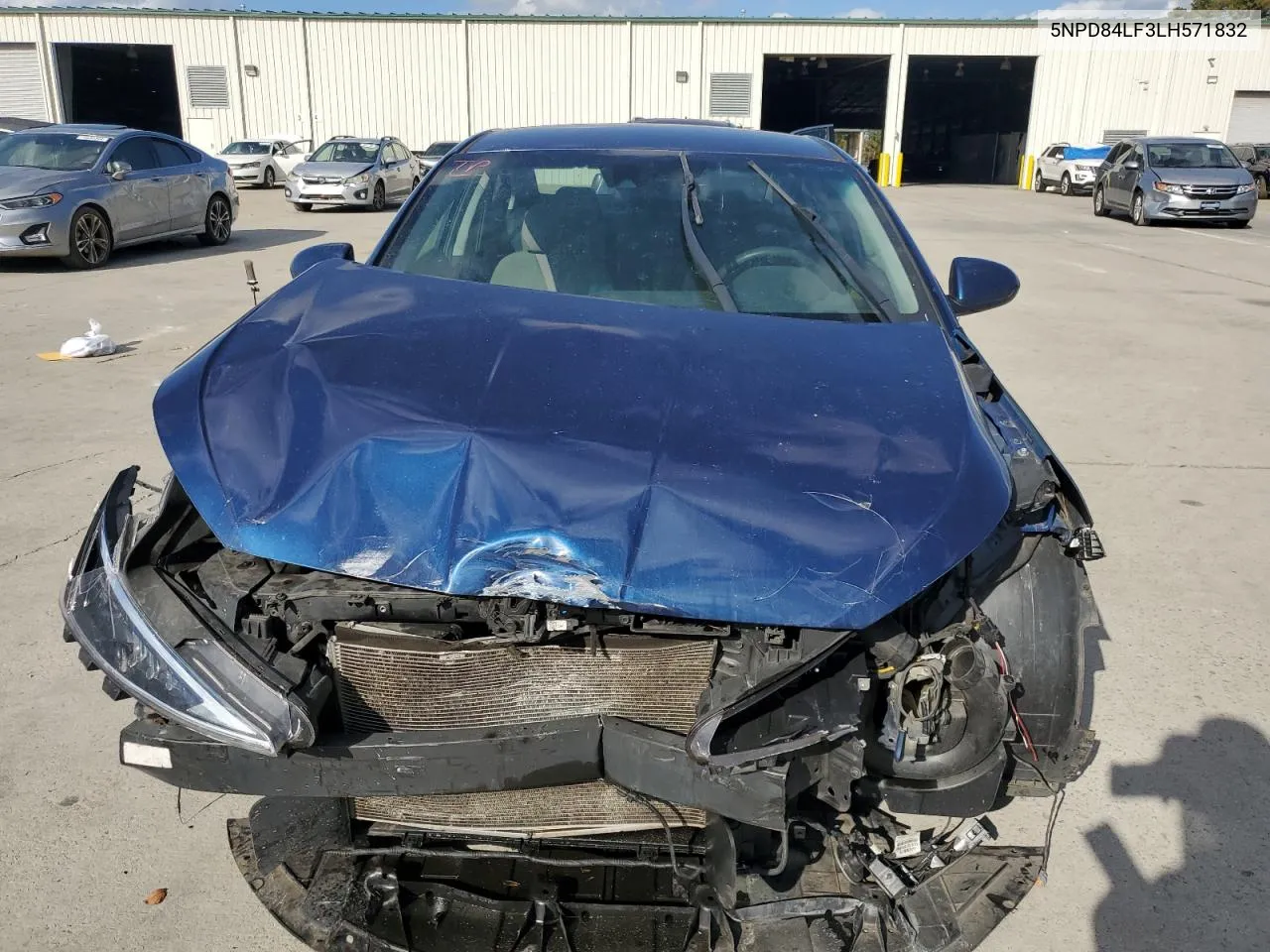 2020 Hyundai Elantra Sel VIN: 5NPD84LF3LH571832 Lot: 78350144