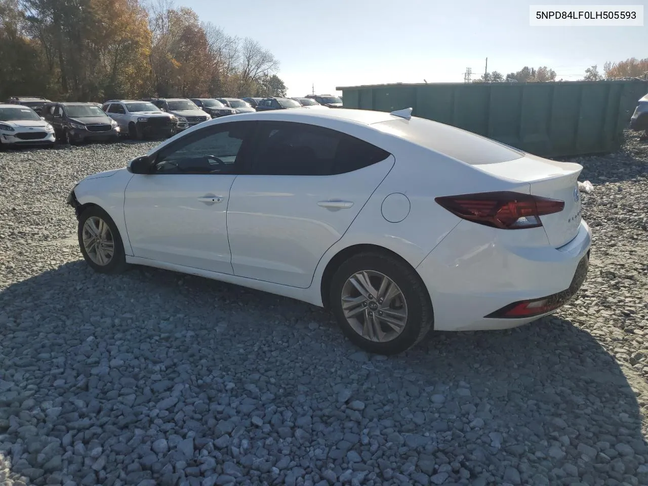 5NPD84LF0LH505593 2020 Hyundai Elantra Sel