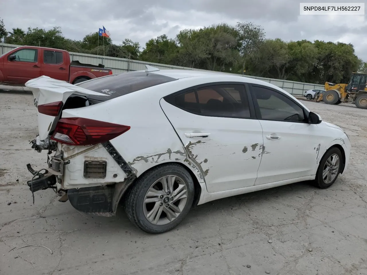 2020 Hyundai Elantra Sel VIN: 5NPD84LF7LH562227 Lot: 78718944