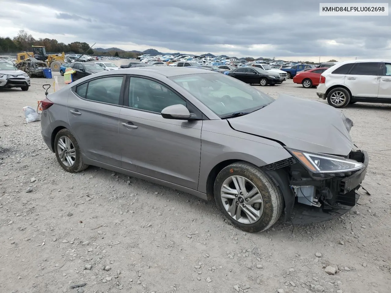 2020 Hyundai Elantra Sel VIN: KMHD84LF9LU062698 Lot: 79566944