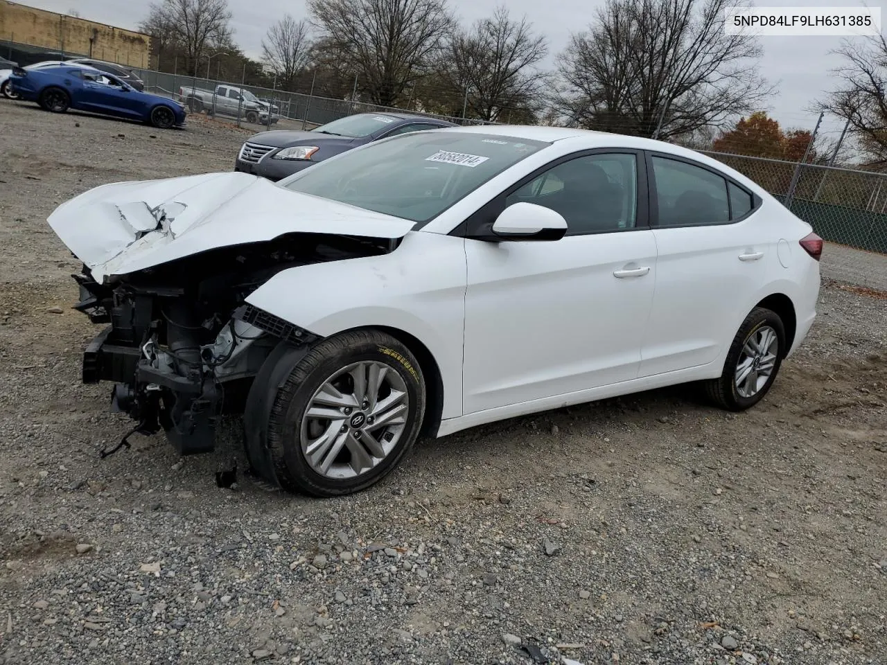 2020 Hyundai Elantra Sel VIN: 5NPD84LF9LH631385 Lot: 80582014