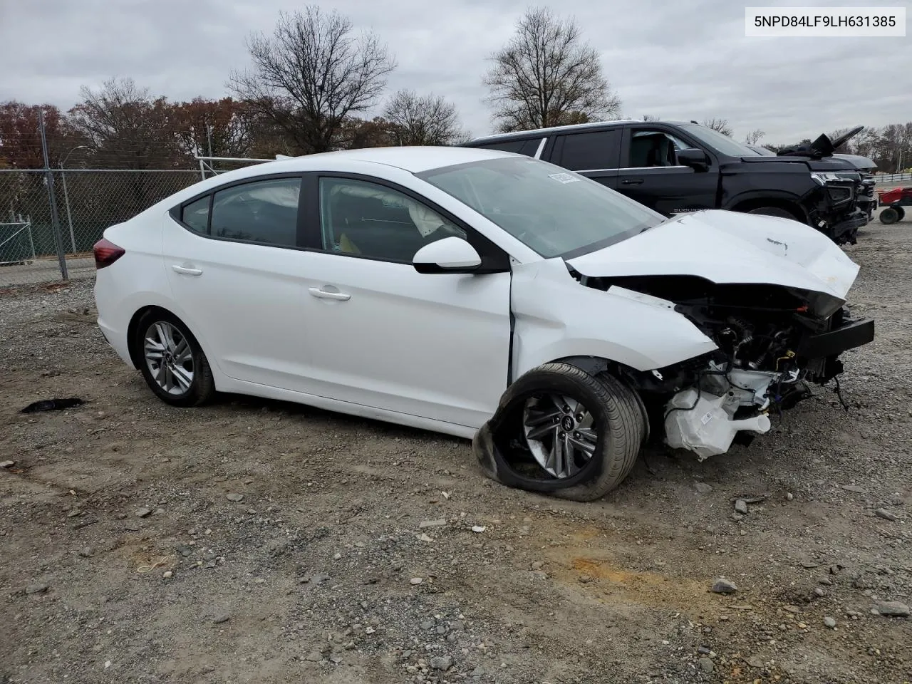 2020 Hyundai Elantra Sel VIN: 5NPD84LF9LH631385 Lot: 80582014