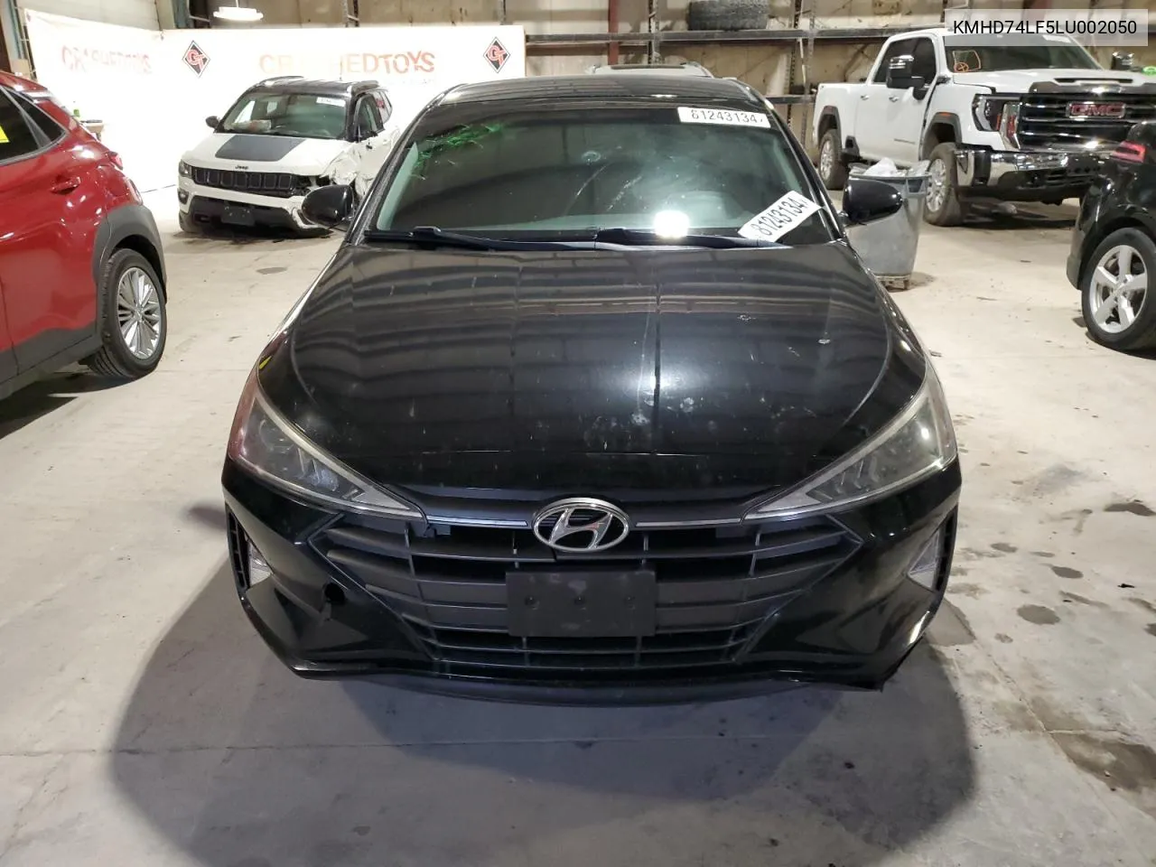 2020 Hyundai Elantra Se VIN: KMHD74LF5LU002050 Lot: 81243134