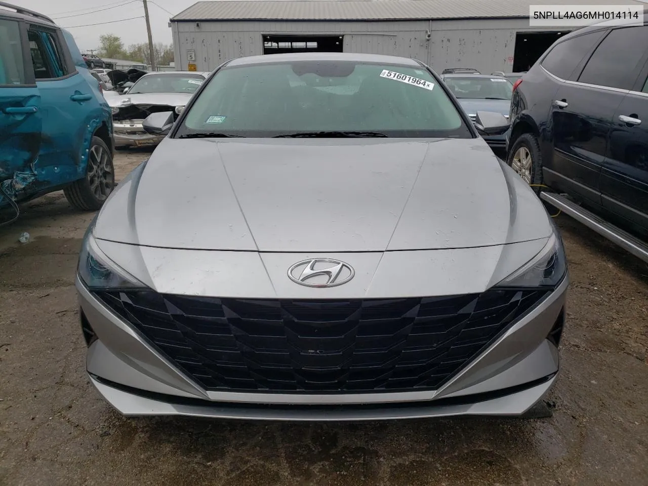 5NPLL4AG6MH014114 2021 Hyundai Elantra Se