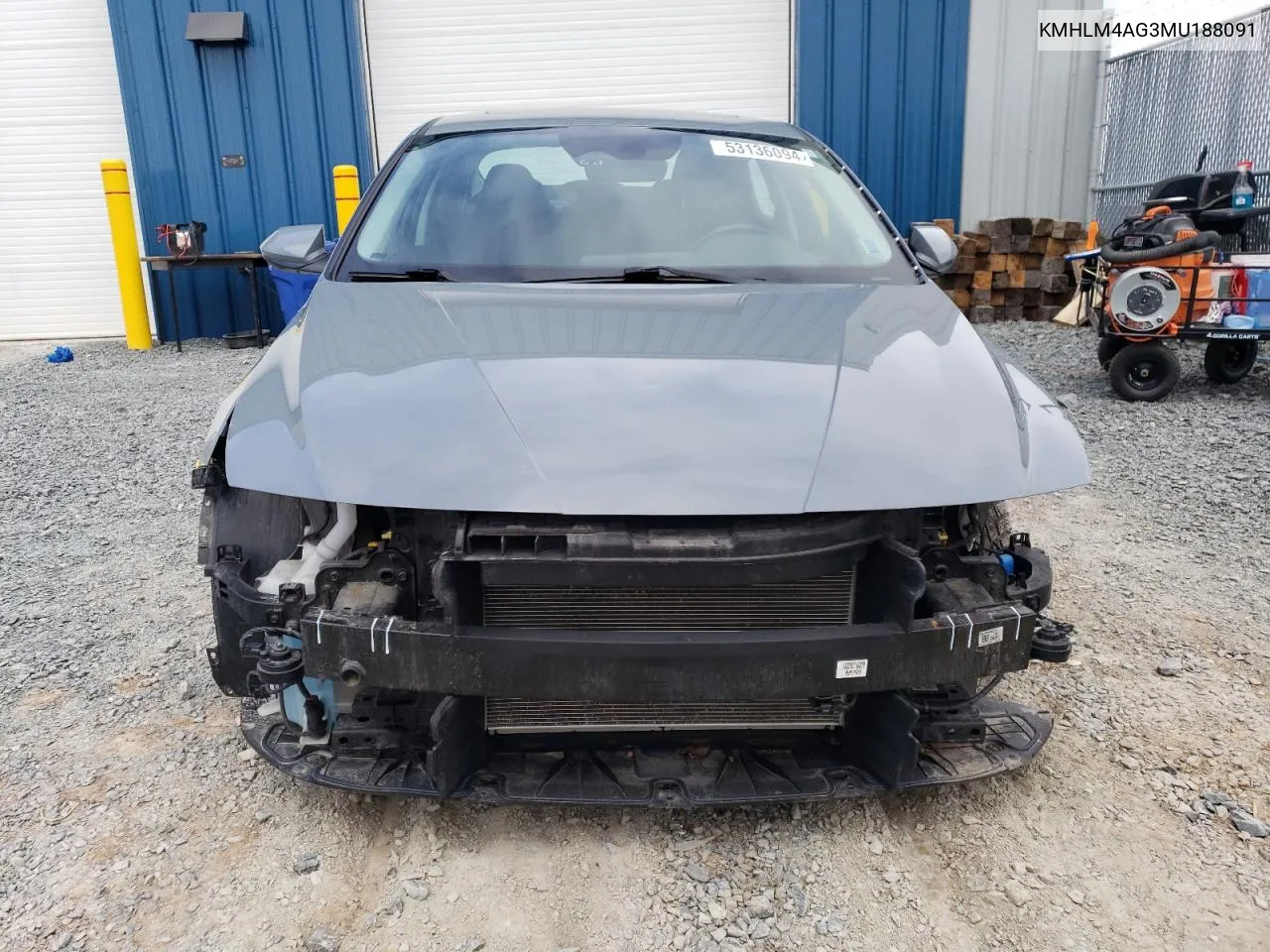 2021 Hyundai Elantra Sel VIN: KMHLM4AG3MU188091 Lot: 53136094