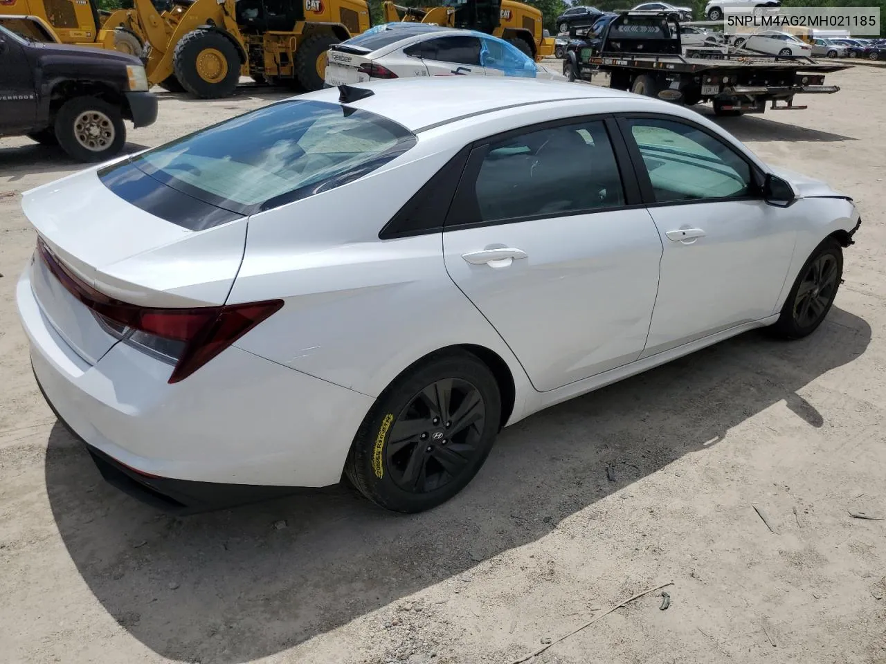 2021 Hyundai Elantra Sel VIN: 5NPLM4AG2MH021185 Lot: 53979924