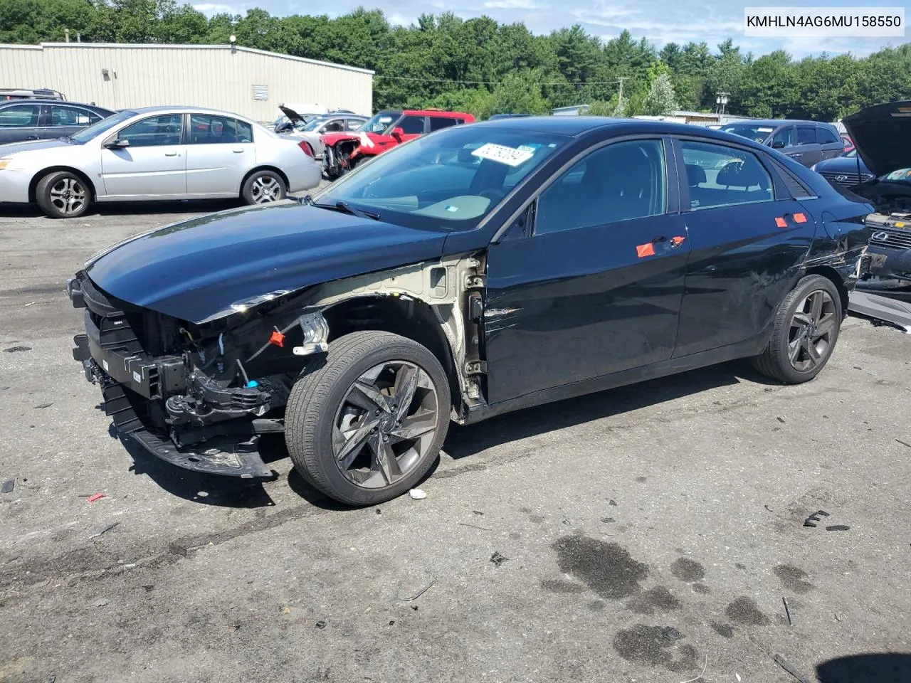 KMHLN4AG6MU158550 2021 Hyundai Elantra Sel